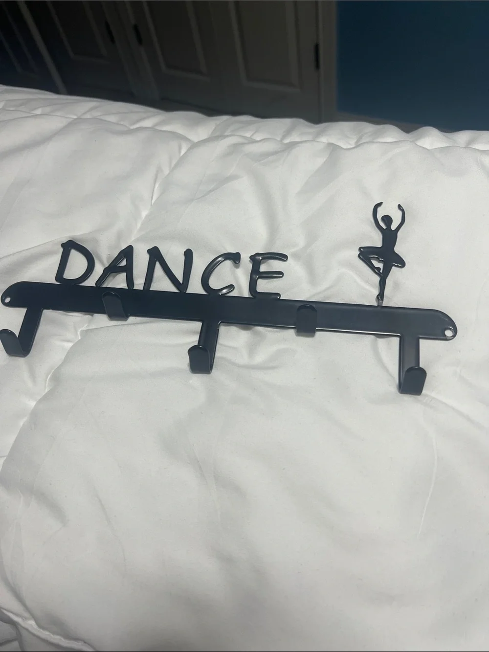 Dance Wall Hook Rack - Black